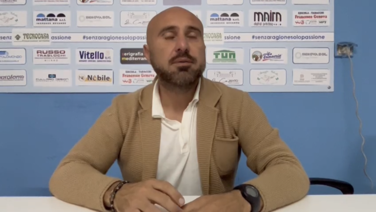 Coppa su partita contro il Trapani di coppa Italia