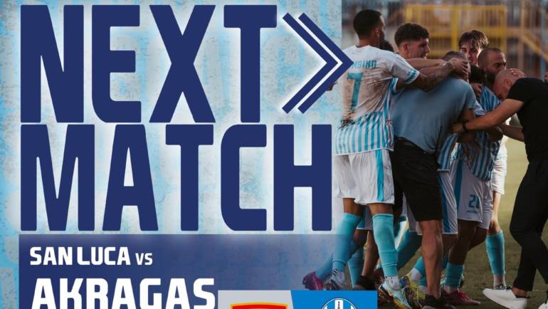 𝐒𝐀𝐍 𝐋𝐔𝐂𝐀 – 𝐀𝐊𝐑𝐀𝐆𝐀𝐒Si giocherà presso lo Stadio Macrì di #Locri !