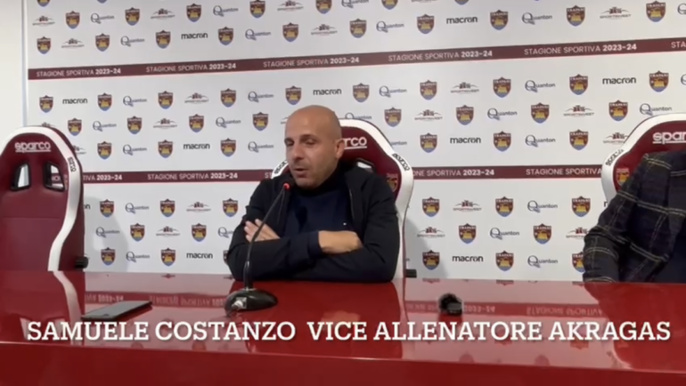 Interviste post partita Trapani Akragas