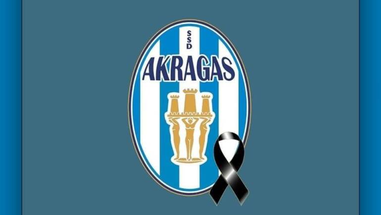 Le condoglianze dell’Akragas per la scomparsa della mamma del collaboratore dello staff tecnico Ciccio Nobile