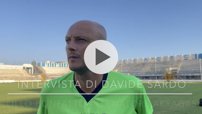 Interviste post amichevole Gela