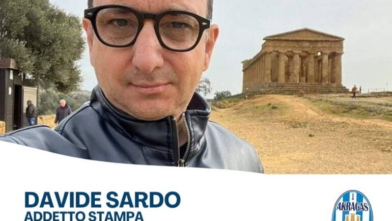 Davide Sardo confermato addetto stampa