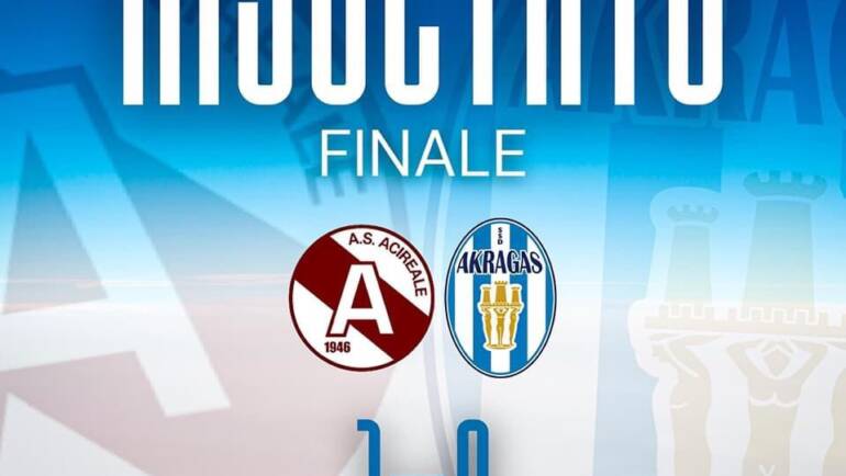 Acireale Akragas 1-0