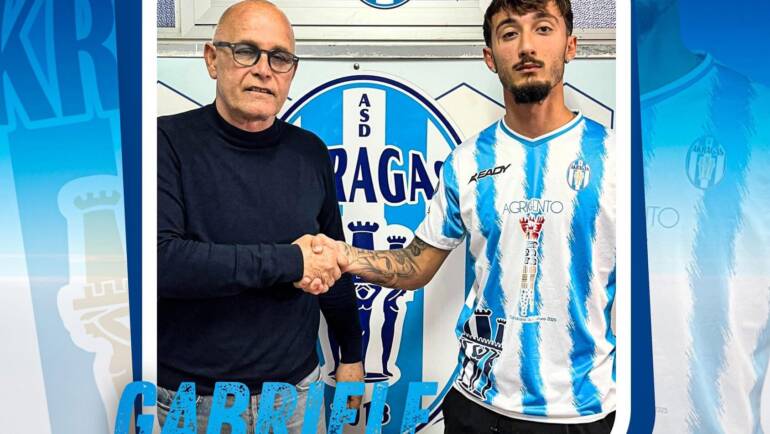 La Società Akragas ufficializza l’arrivo del giovane centrocampista Gabriele Salvia, classe 2004